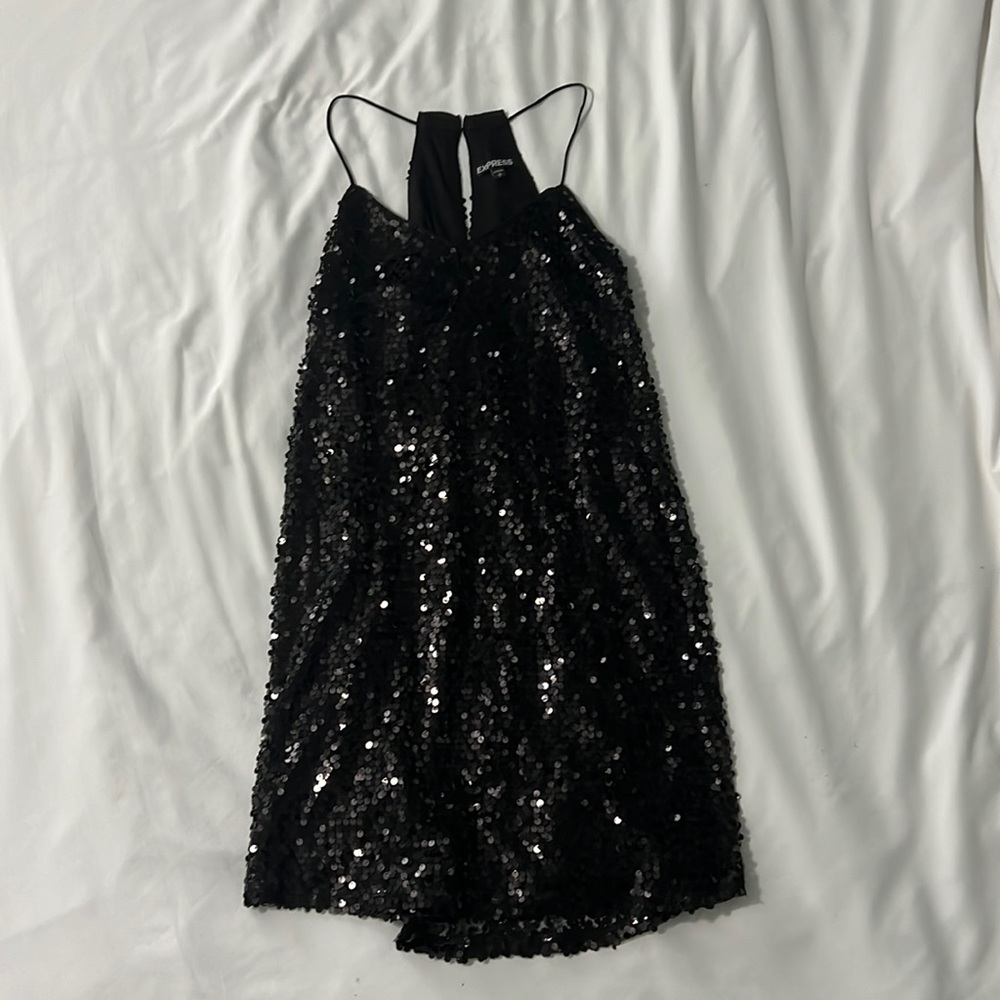 Express Sequin Mini-Dress